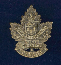 image of Cap Badge for the 46th Bn